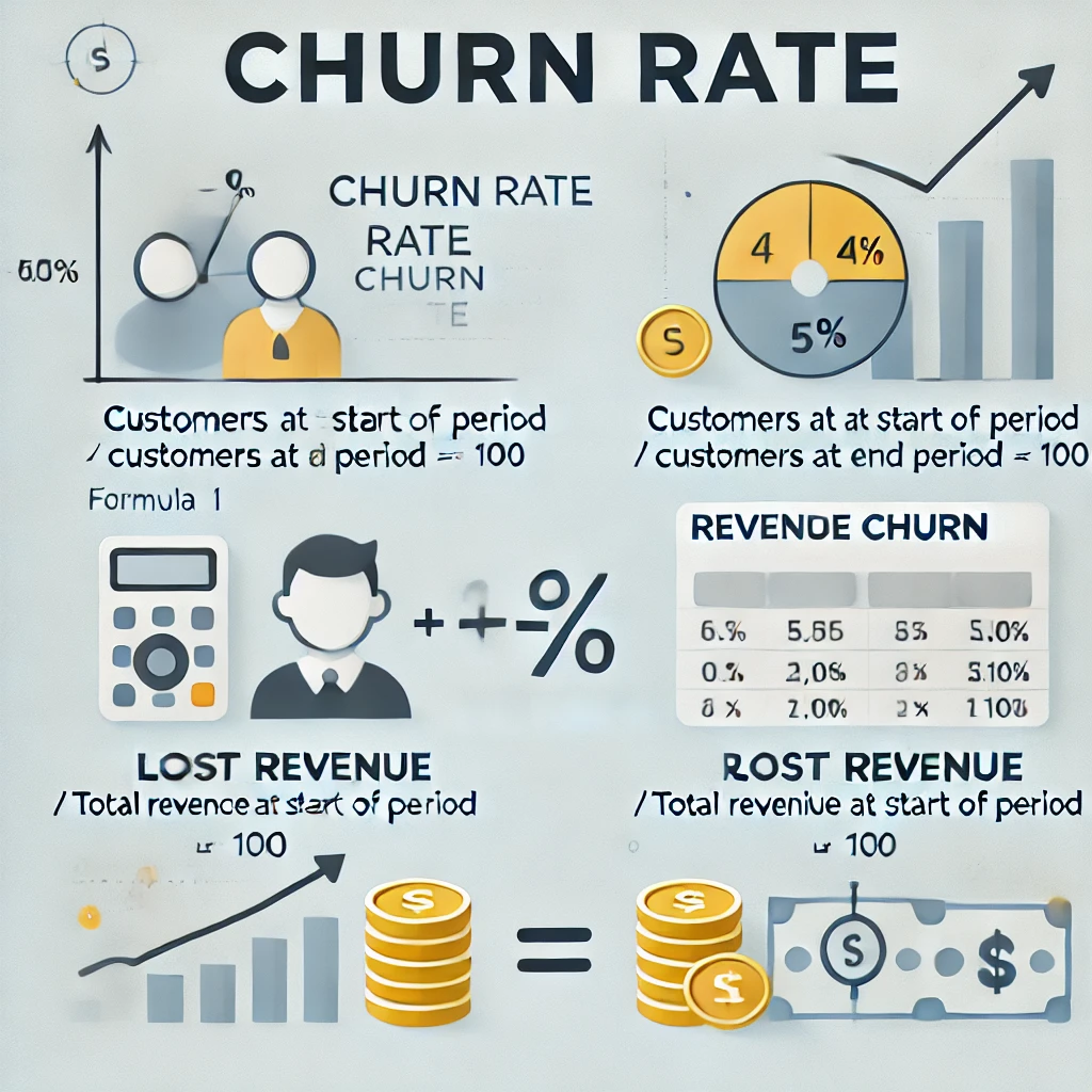 Calculate churn rate