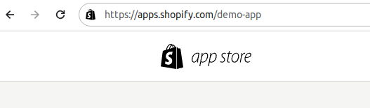 apps.shopify.com page url screenshot